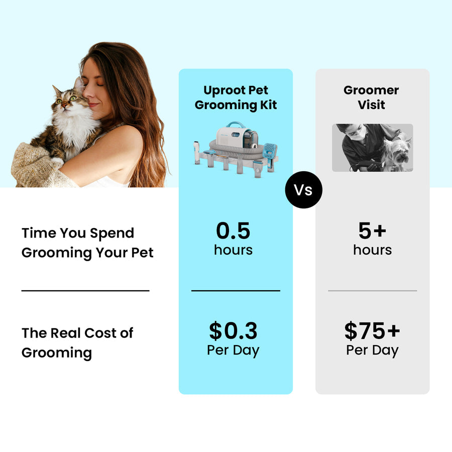 5-Piece Multi-Functional Pet Grooming Kit